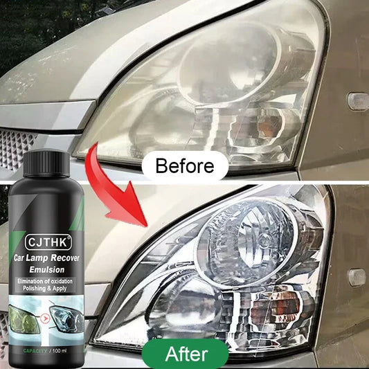 Car Headlight Restoration Polishing Kit