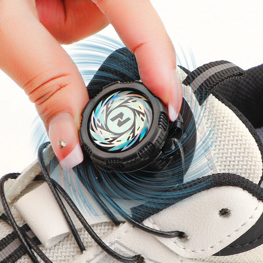 Automatic Shoelaces Without tie Swivel Buckle Elastic Laces