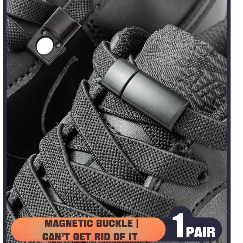 Magnetic Lock Shoelaces without ties