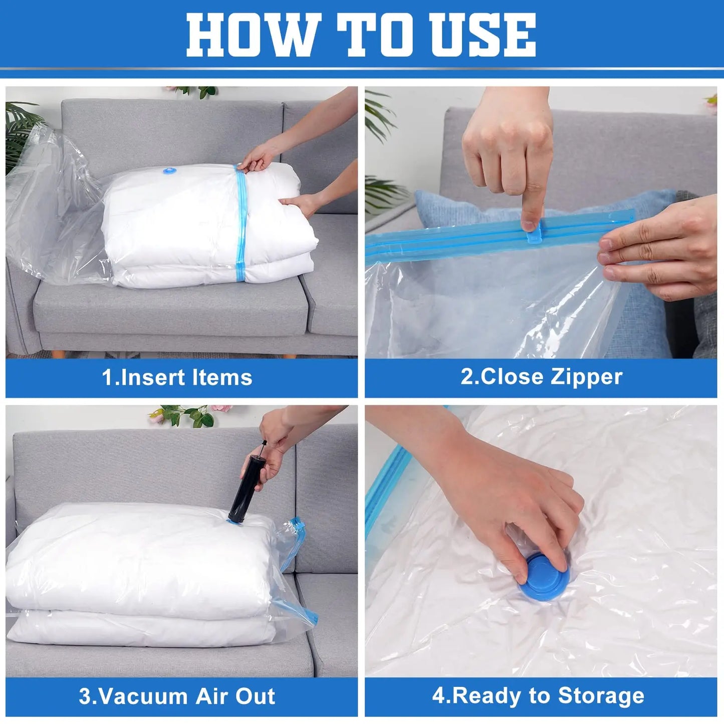 Vacuum Storage Bags Space Saver