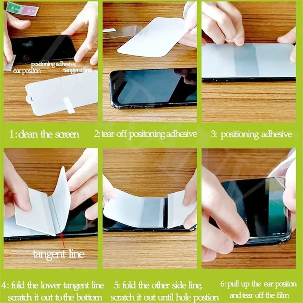 4pcs Hydrogel Film for cell phone