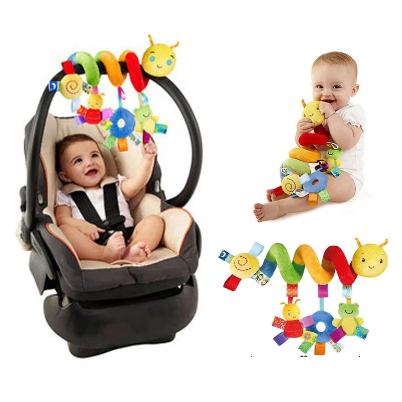 Baby Stroller, Hanging Bell, Plush,Toy