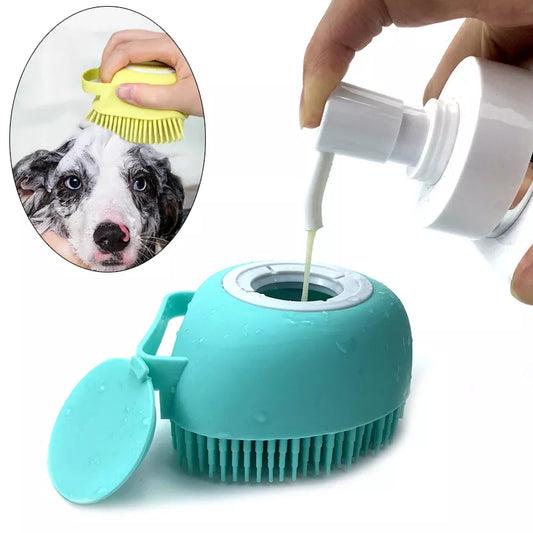 Bathroom Puppy Big Dog Cat Bath Massage Brush