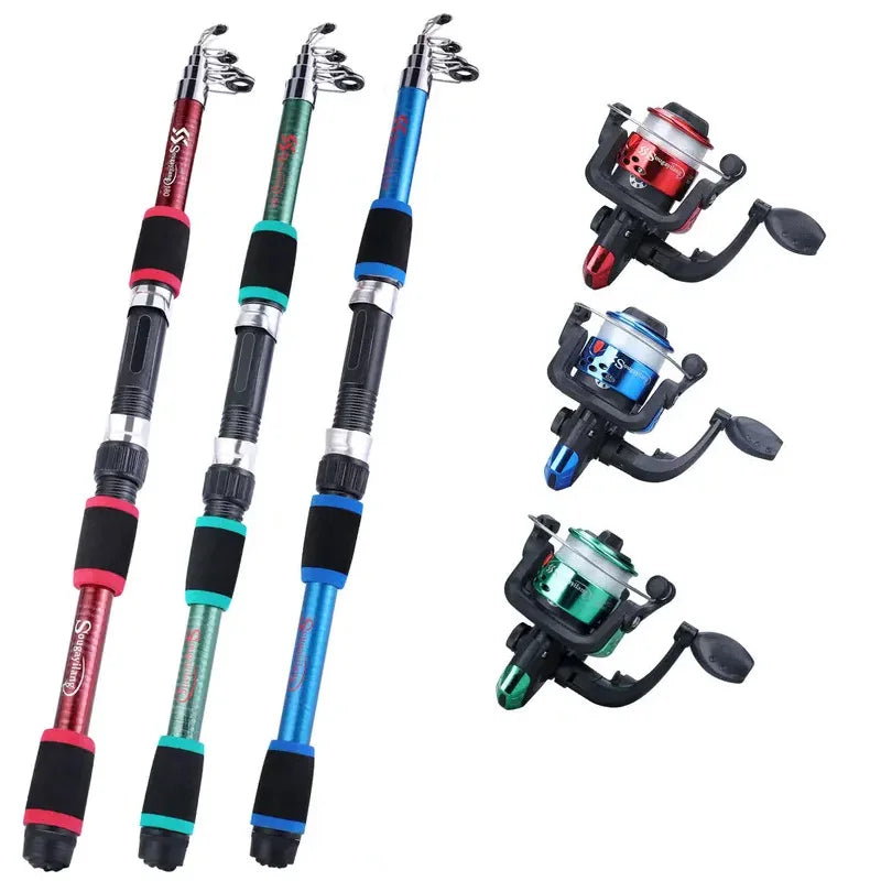 Fishing Pole Set Full Kit